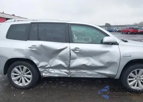 2010 Toyota Highlander Hybrid Limited V6 z USA, uszkodzony, nr VIN JTEJW3EH2A2046840